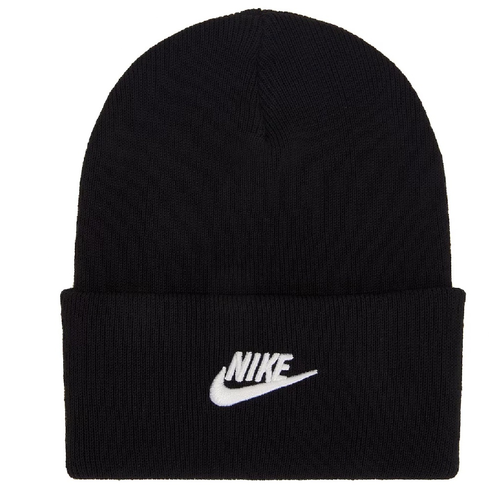 Nike Beanie Utility Futura Unisex Headwear Warm Hat Cap- Black
